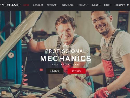 Mechanic WordPress Theme Home Slider - mechanic-wordpress-theme-home-slider