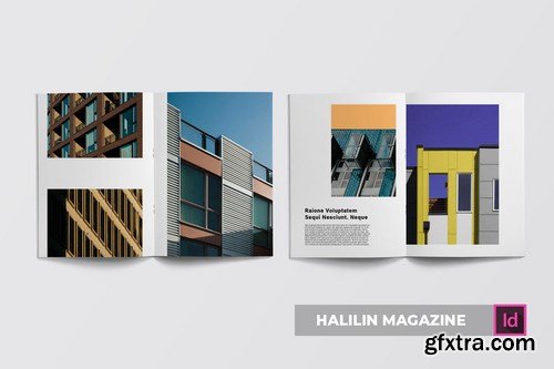 Halilin Magazine Template