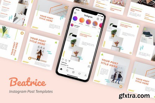 Beatrice - Creative Instagram Post Template