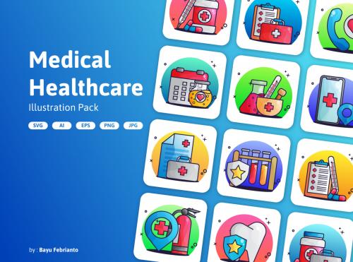 Medical & Healthcare Gradient Icon - medical-healthcare-gradient-icon