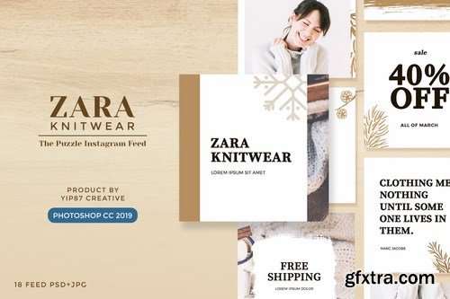 Zara Fashion Instagram Puzzle