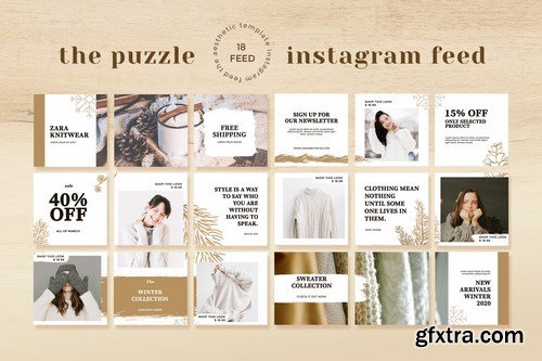 Zara Fashion Instagram Puzzle