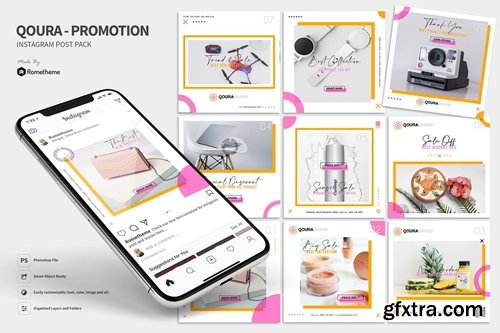 Qoura - Product Promotion Instagram post HR