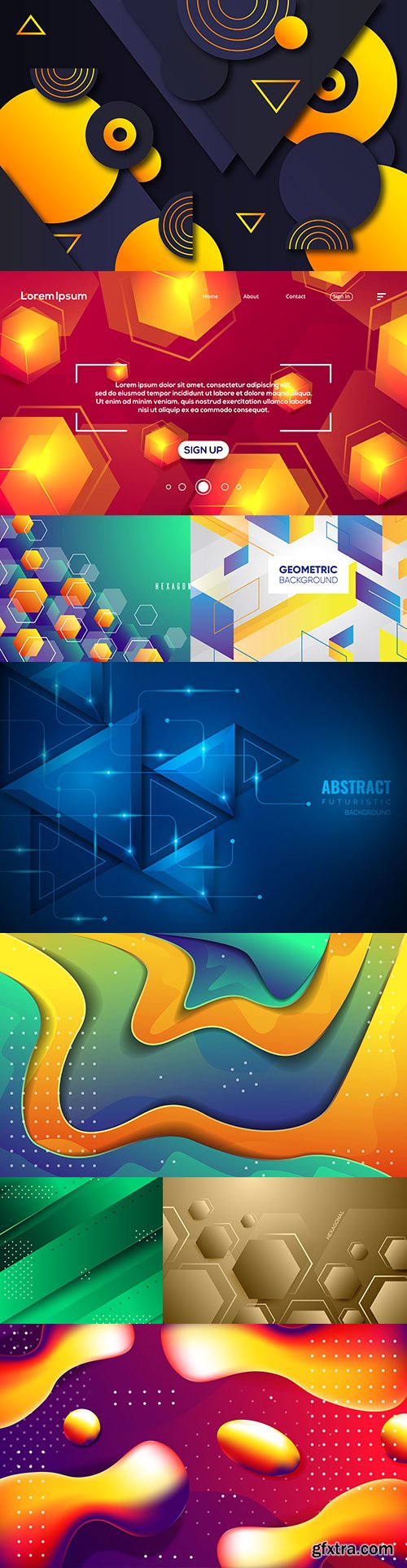 Abstract background and design decorative element