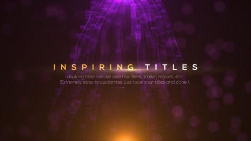 Videohive - Inspiring Titles