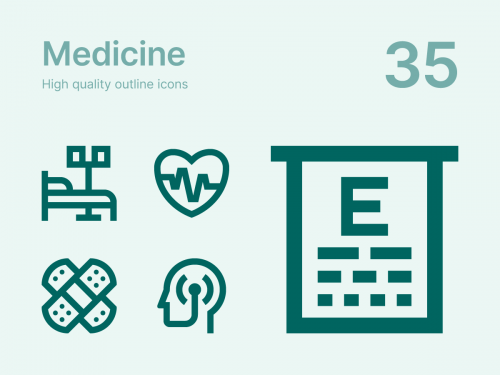 Medicine icons - medicine-icons