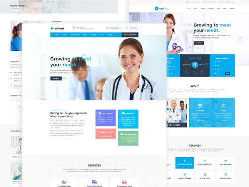 Medifast - Medical PSD Template - medifast-free-download-medical-psd-template