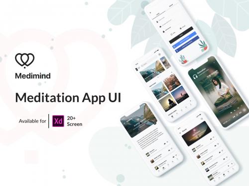 Meditation App UI Kit - meditation-app-ui-kit