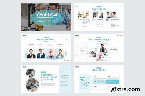 AVANTAGE - Powerpoint Google Slides and Keynote Templates