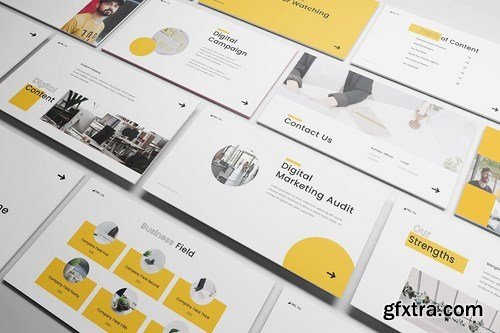 Company Profile Powerpoint Google Slides and Keynote Templates