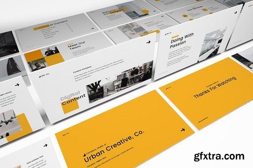 Company Profile Powerpoint Google Slides and Keynote Templates