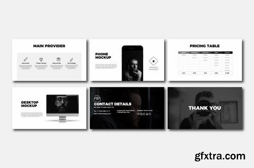 Hipster Powerpoint Google Slides and Keynote Templates