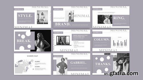 Saviola - Minimal Powerpoint Google Slides and Keynote Templates