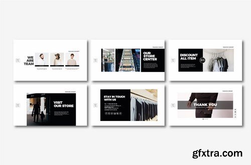 Xoto Fashion Powerpoint Google Slides and Keynote Templates