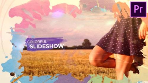 Videohive - Watercolor Parallax Slideshow