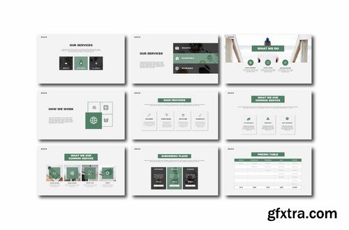 Exco Powerpoint Google Slides and Keynote Templates