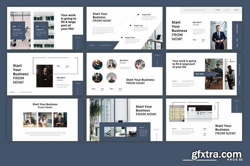 Karia Business - Powerpoint Google Slides and Keynote Templates