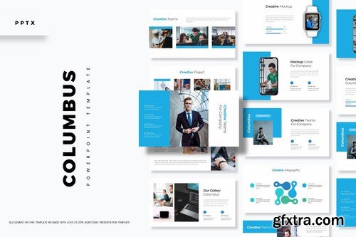 Columbus - Powerpoint Google Slides and Keynote Templates