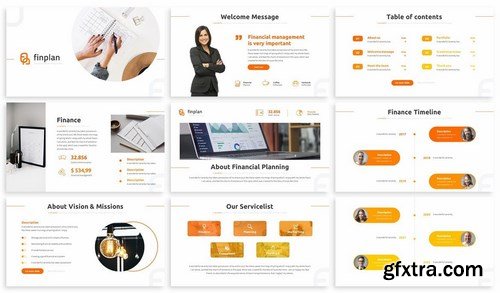 Finplan - Financial Planner Powerpoint Template