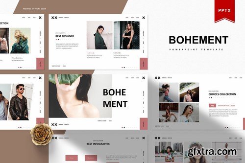 Bohement Powerpoint Template