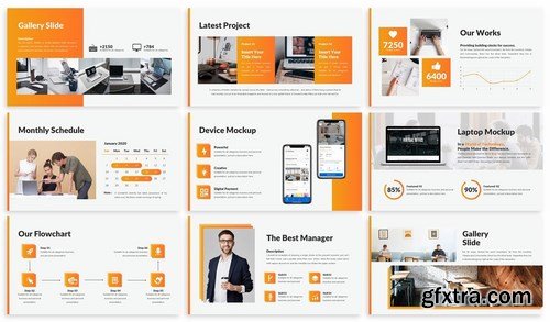 Ruwangan - Working Space Powerpoint Template