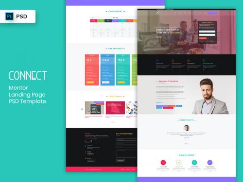 Mentor Landing Page PSD Template-02 - mentor-landing-page-psd-template-02