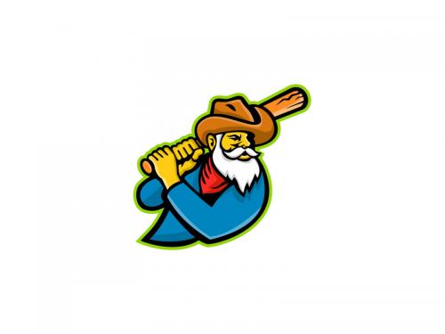 Miner Baseball Player Mascot - miner-baseball-player-mascot