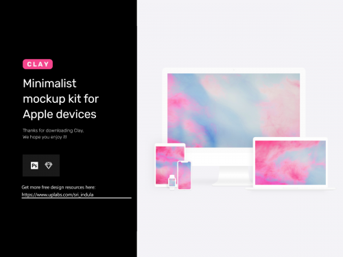 Minimalist Mockup Kit for Apple Devices - minimalist-mockup-kit-for-apple-devices