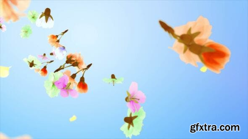 VideoHive Flowers and Petals Logo 25477526