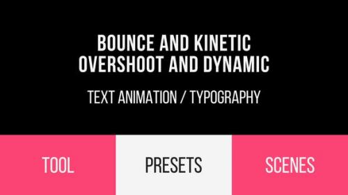 Videohive - Bounce & Dynamic Text Animations