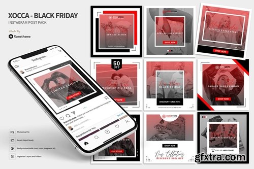 Xocca - Black Friday Instagram post HR