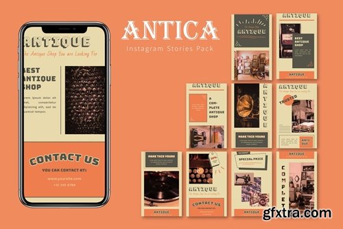 Antica - Instagram Story Pack