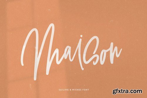 CM - Sailing & Wishes Script Font 4483841