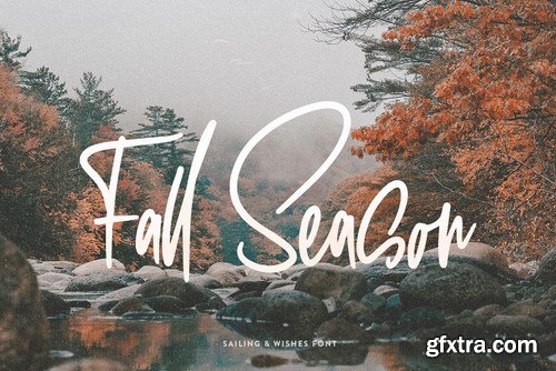 CM - Sailing & Wishes Script Font 4483841