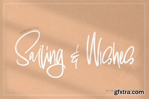 CM - Sailing & Wishes Script Font 4483841