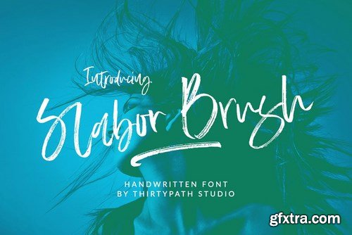 CM - Slabor Brush Font 4449735