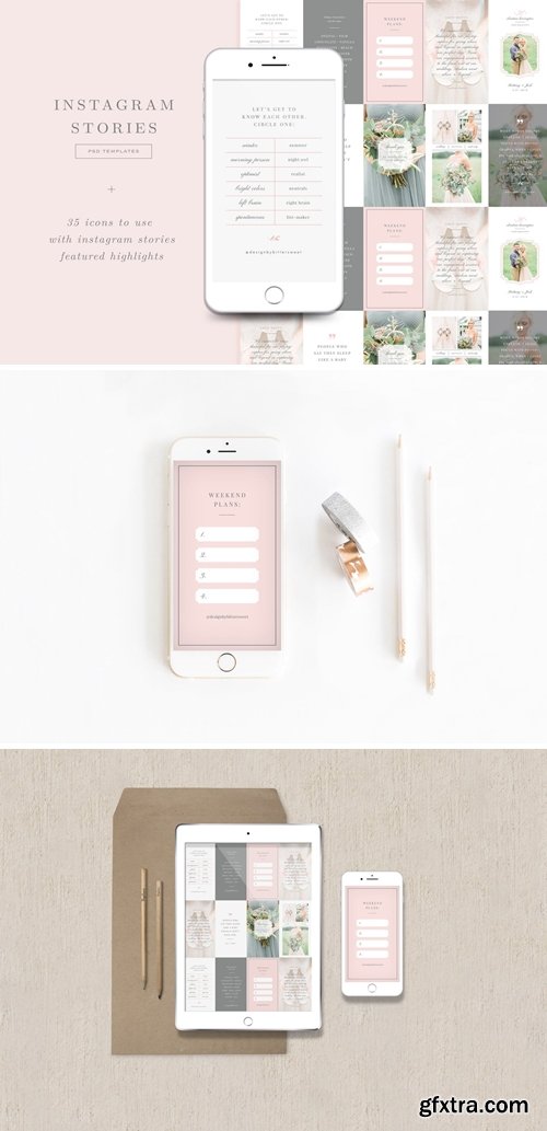 Wedding Photographer Instagram Stories Templates