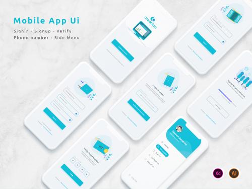 Mobile App UI Kit - mobile-app-ui-kit-28634319-f9ad-407d-923f-94e6dc5de5d5