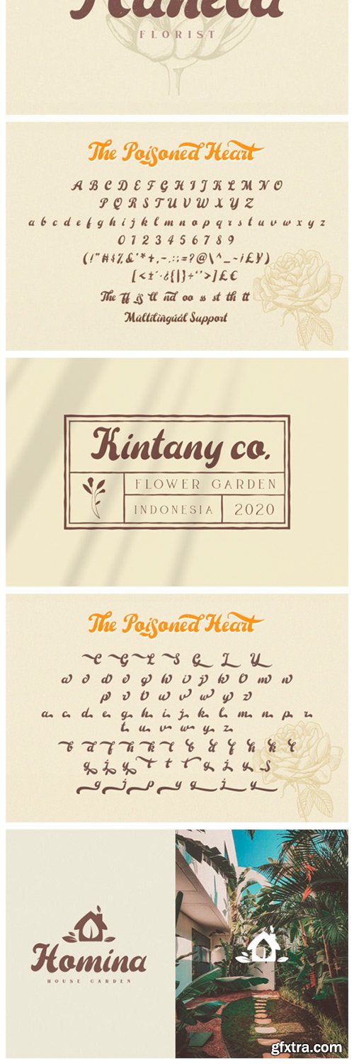 The Poisoned Heart Font