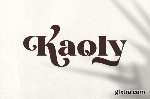 CM - Kaoly - Beautiful Attractive Font 4479354