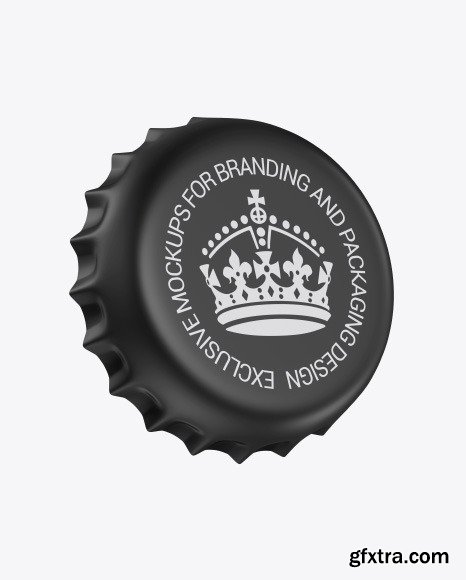 Matte Bottle Cap Mockup 53506