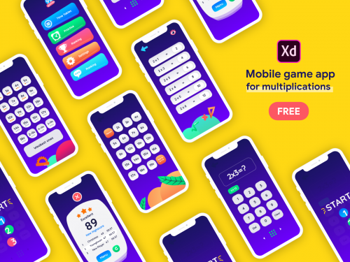 Mobile game app for multiplications - mobile-game-app-for-multiplications