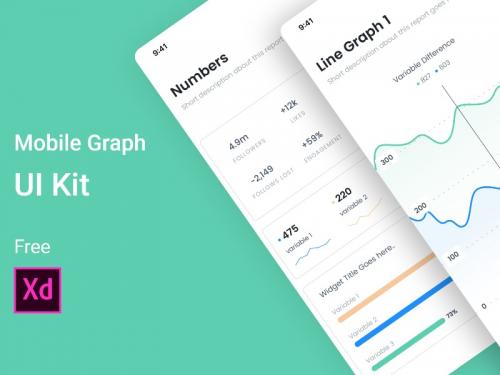 Mobile Graph UI Kit - mobile-graph-ui-kit