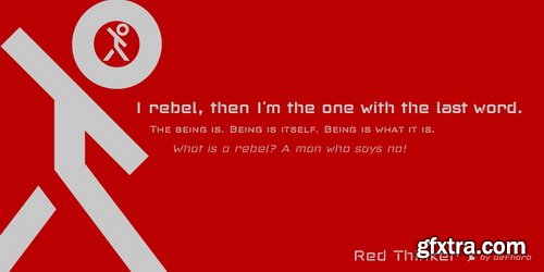 Red Thinker Font Family