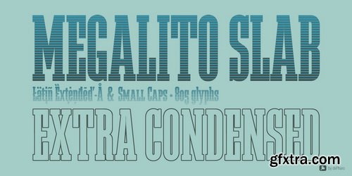 Megalito Slab Font Family