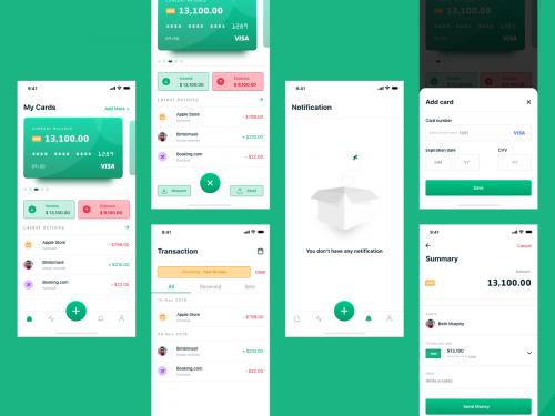 Mobile Wallet App Concept - mobile-wallet-app-concept