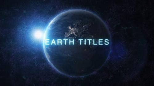 Videohive - Earth Titles