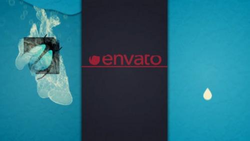 Videohive - Ink Drop Logo Opener