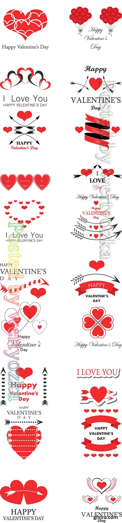 Wedding and Happy Valentine's Day logo