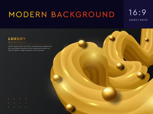 Modern Luxury Abstract Background with 3D Fluid Shapes for Landing Page, Poster - modern-luxury-abstract-background-with-3d-fluid-shapes-for-landing-page-poster